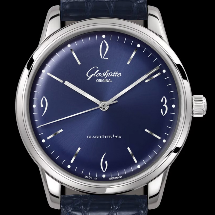 Sixties Watch, Blue Dial 39MM