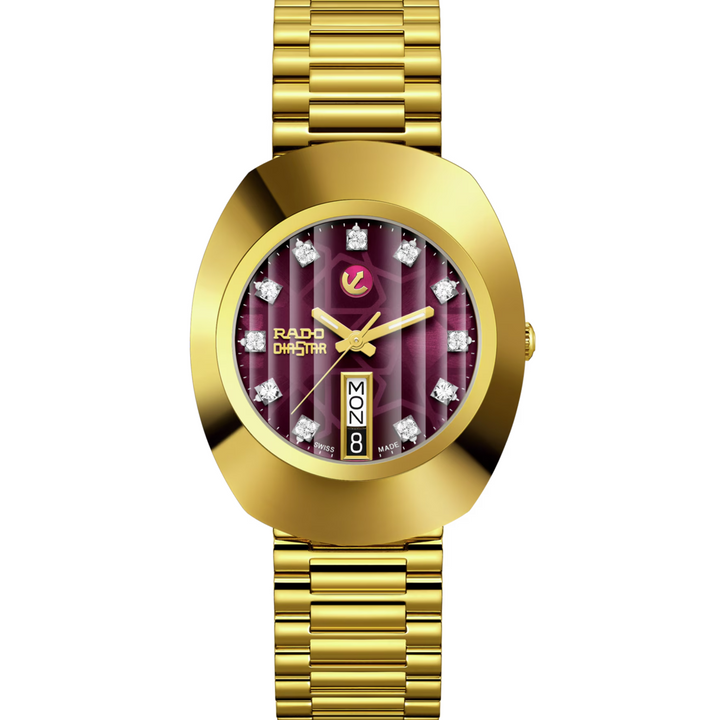 DiaStar Original Burgundy 35MM Watch