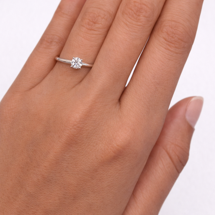 .50CT Round Cut Diamond Solitaire Ring