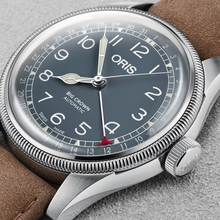 Big Crown Pointer Date Blue Dial 40MM Watch