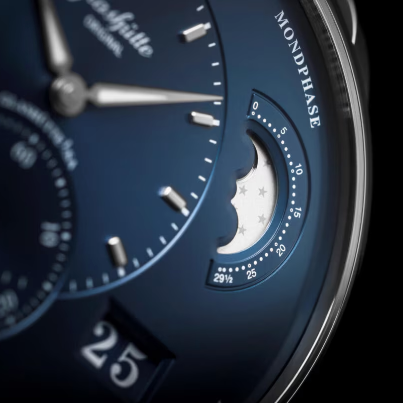 PanoMaticLunar Watch, Blue Dial 40MM