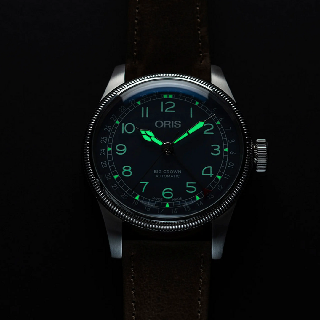 Big Crown Pointer Date Blue Dial 40MM Watch
