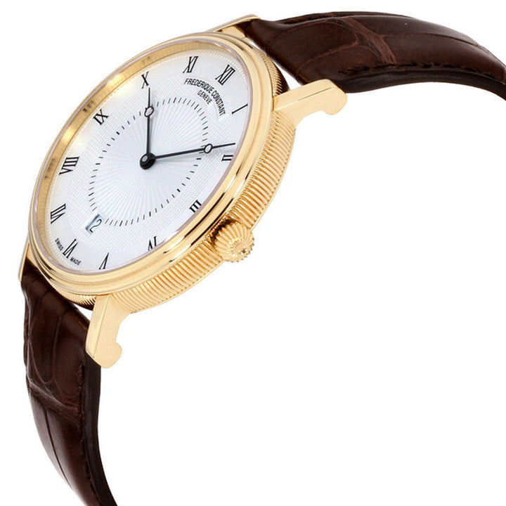 Silver Guilloche Dial 39MM Watch