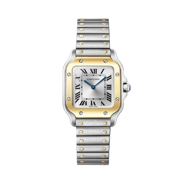Santos Steel and Yellow Gold Small Model