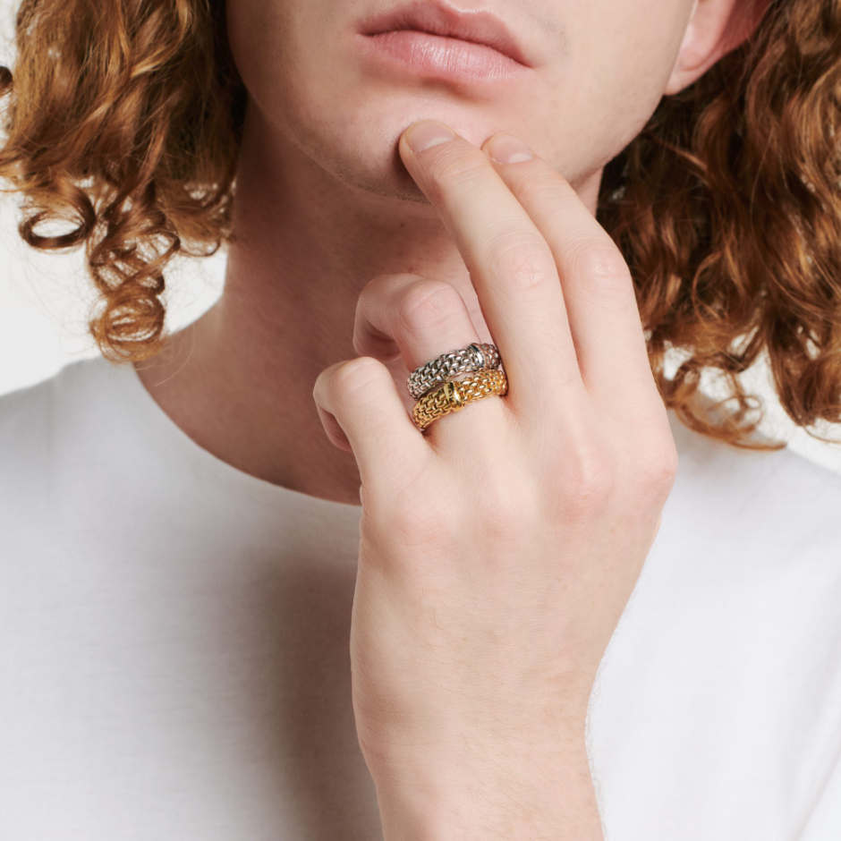 Flex'it Rose Gold Ring; Medium