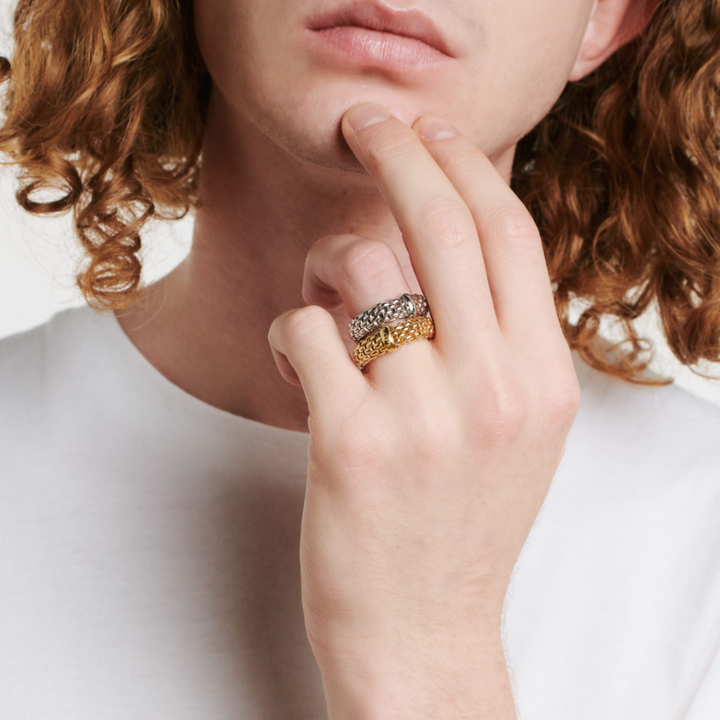 Flex'it Rose Gold Ring; Medium