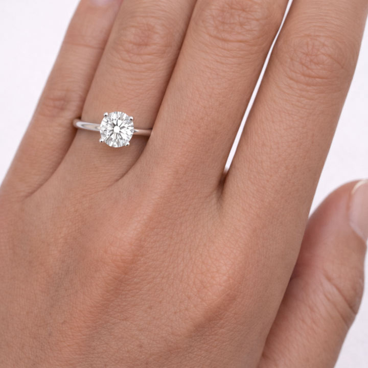 .70CT Round Cut Diamond Solitaire Ring