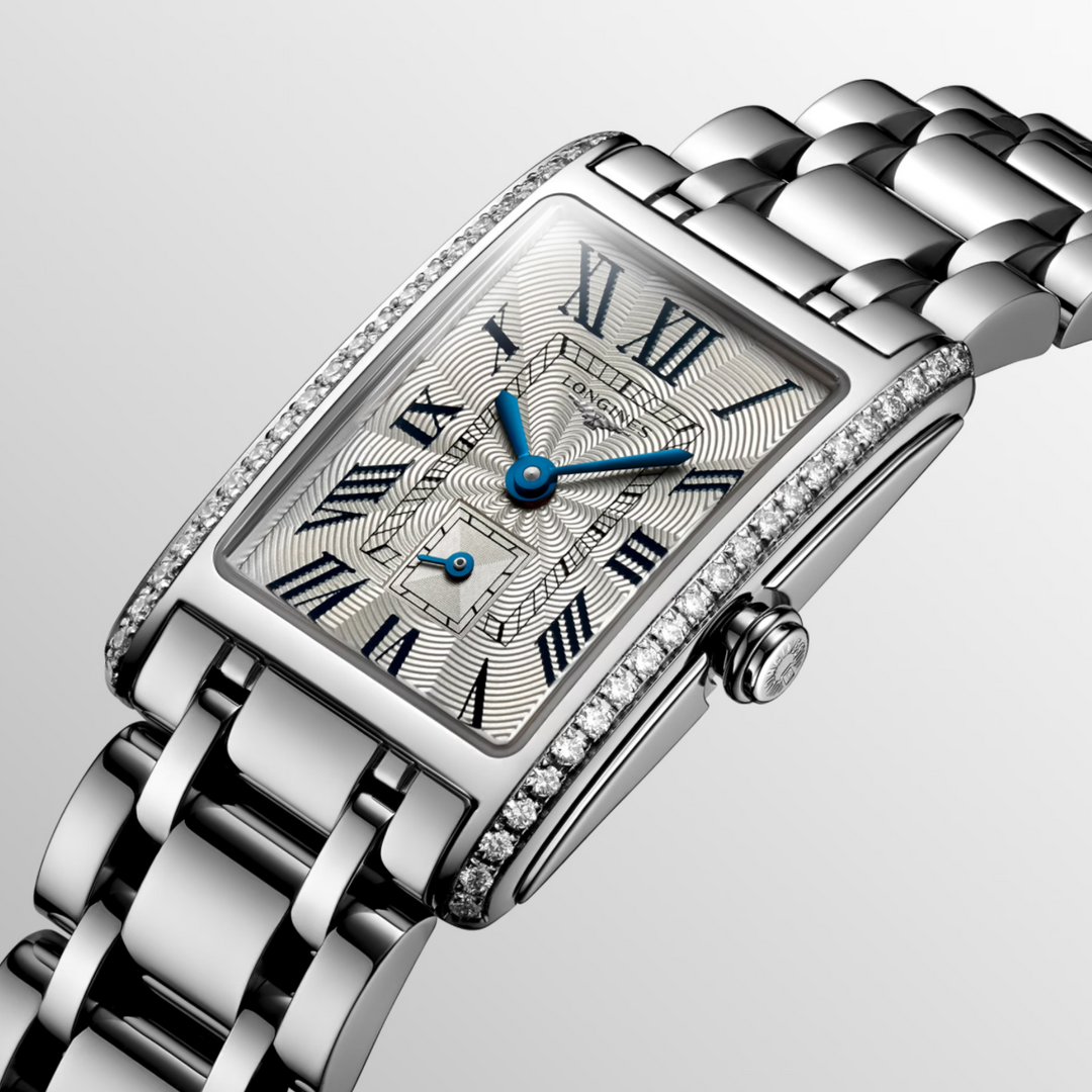 Dolcevita Stainless Steel with Diamonds 20x32MM Watch