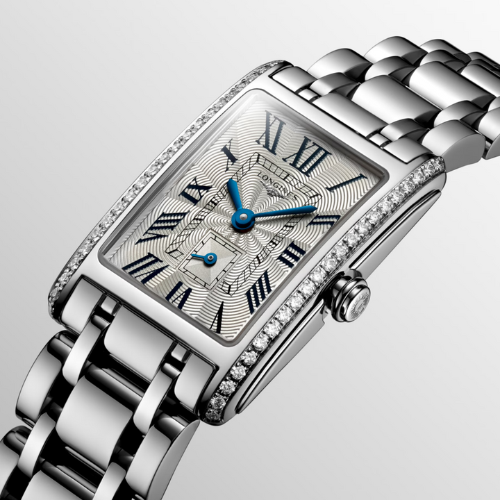 Dolcevita Stainless Steel with Diamonds 20x32MM Watch