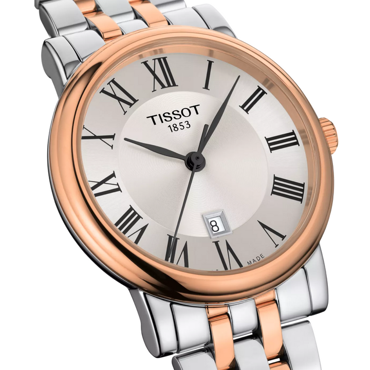 Carson Lady Steel and Rose PVD 30MM Watch