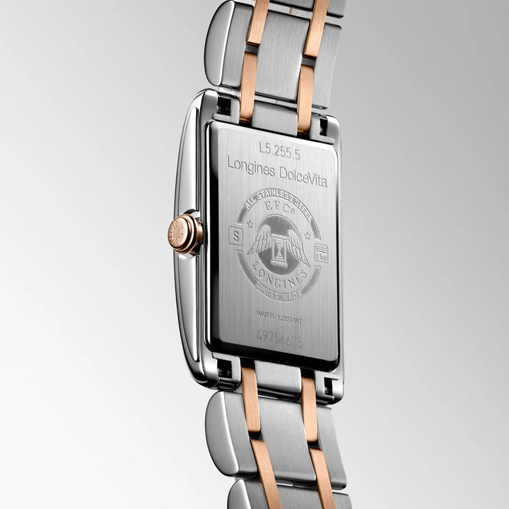 Dolcevita Steel and Rose 32MM Watch