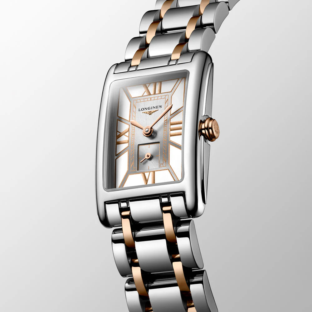 Dolcevita Steel and Rose 32MM Watch