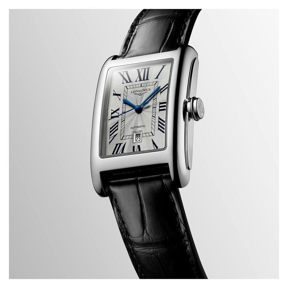 Dolcevita Black Alligator 43MM Watch