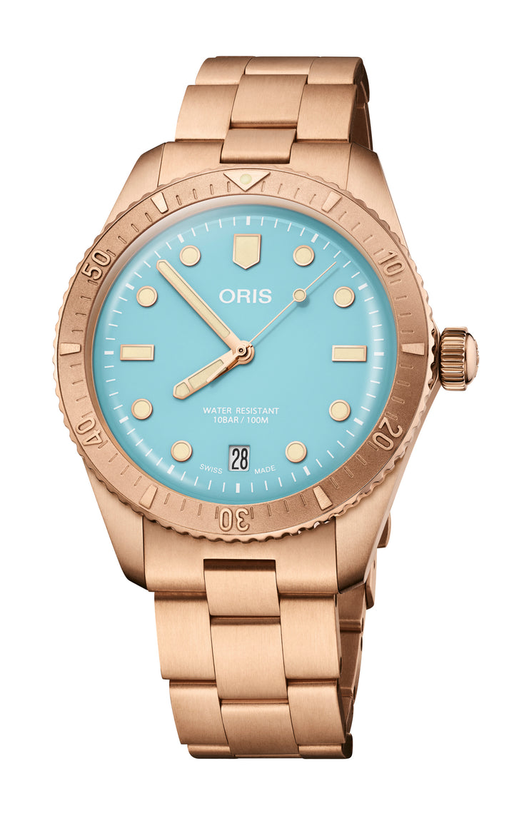 Divers Sixty-Five Cotton Candy Sky Blue 38MM Watch