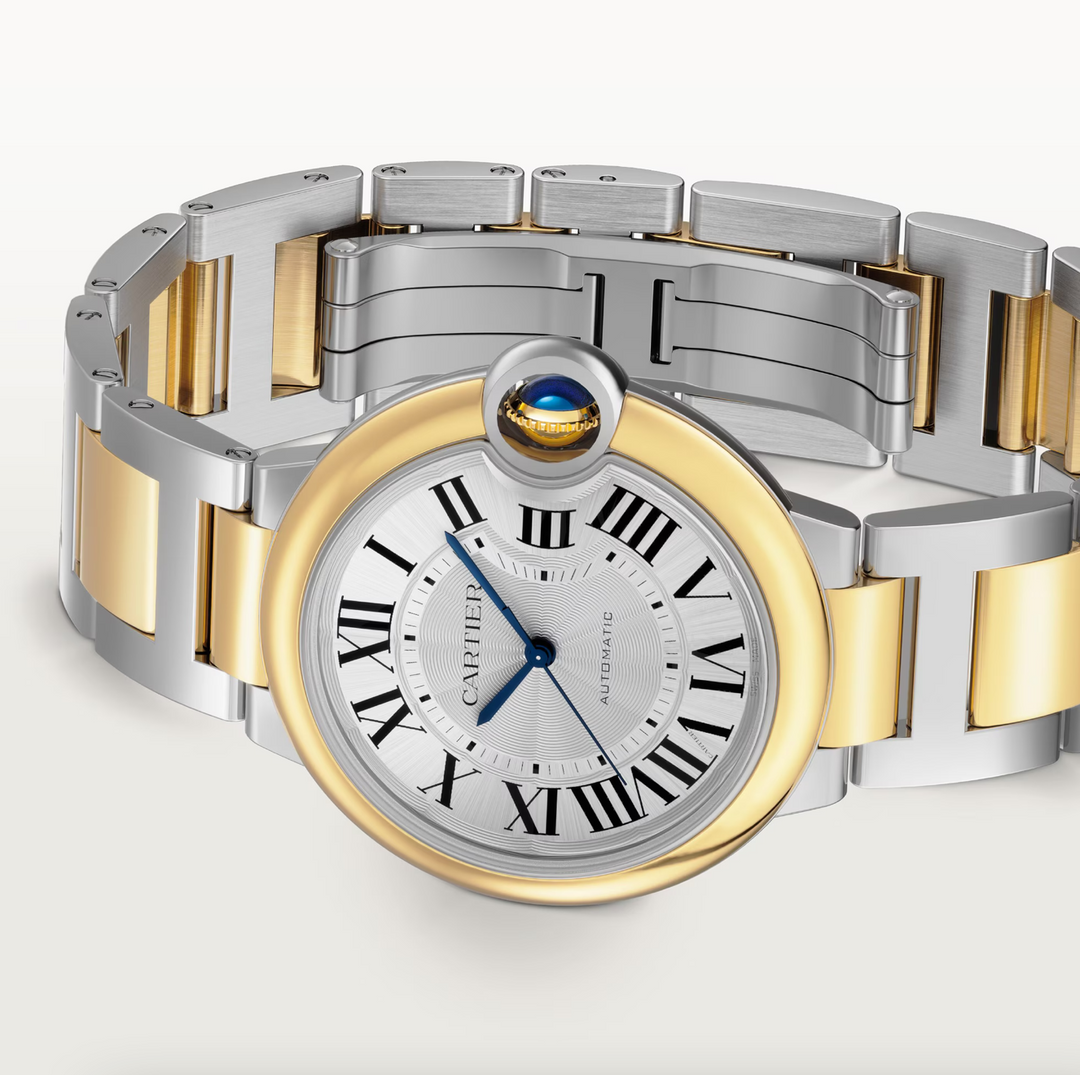 Ballon Bleu Steel and Yellow Gold 36MM