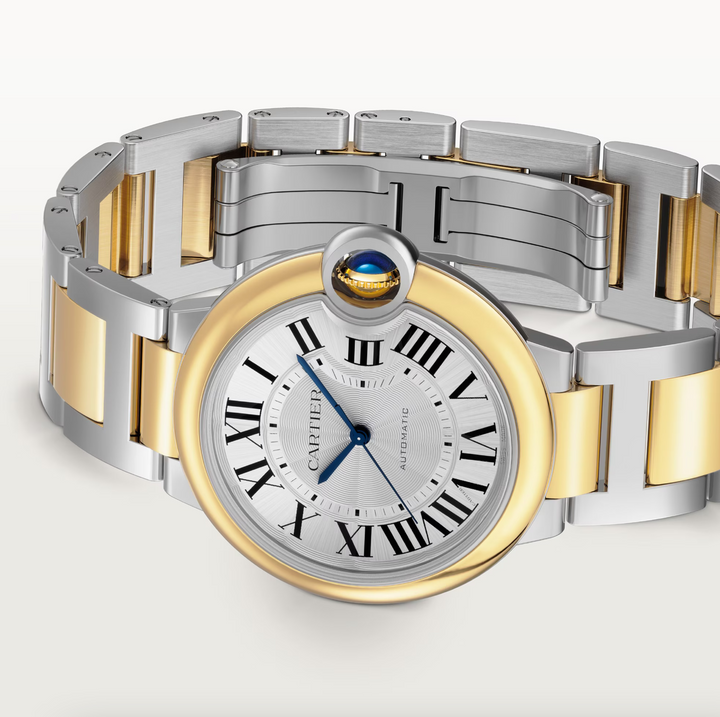 Ballon Bleu Steel and Yellow Gold 36MM