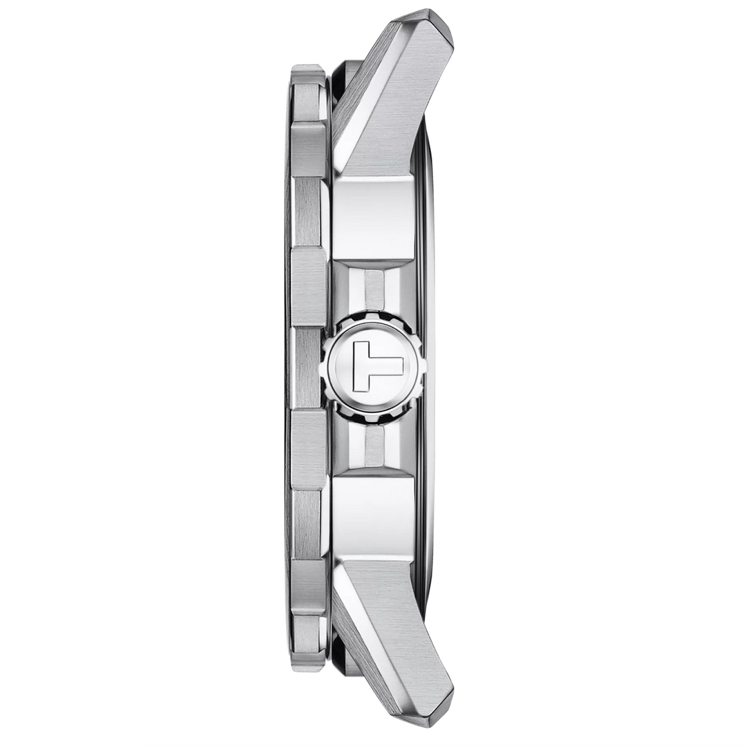 Supersport Gent Black Dial and Strap 4MM Watch