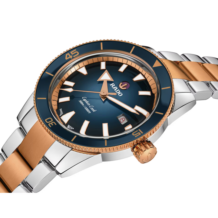 Captain Cook Gradient Black to Blue Dial 42MM Watch