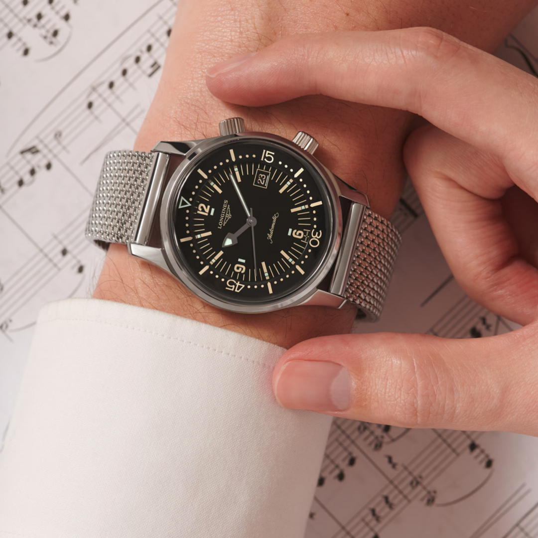 Heritage Legend Diver Black Dial 42MM Watch