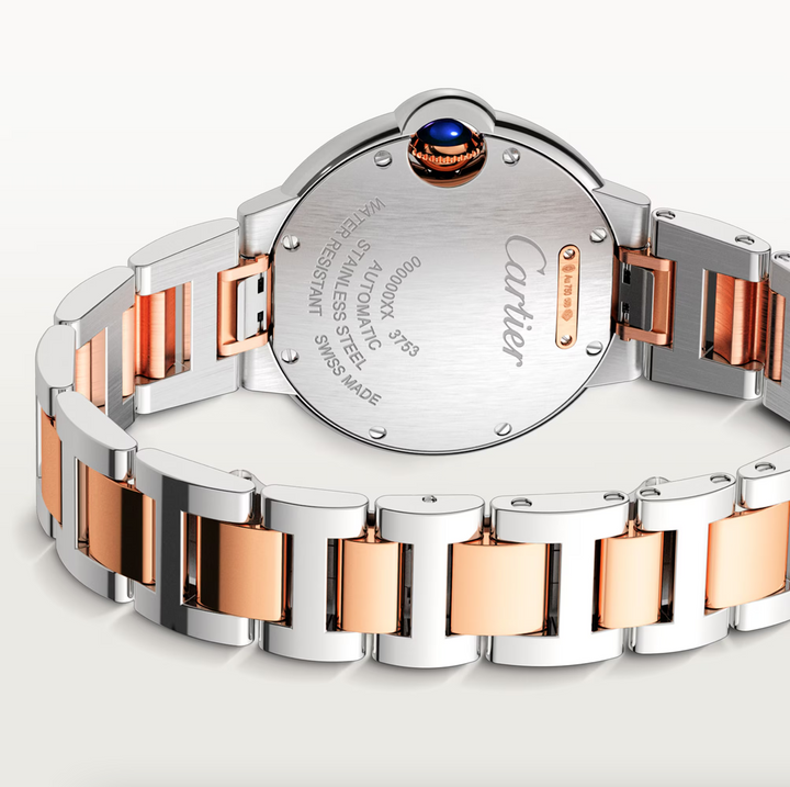 Ballon Bleu Steel and Rose Gold 36MM