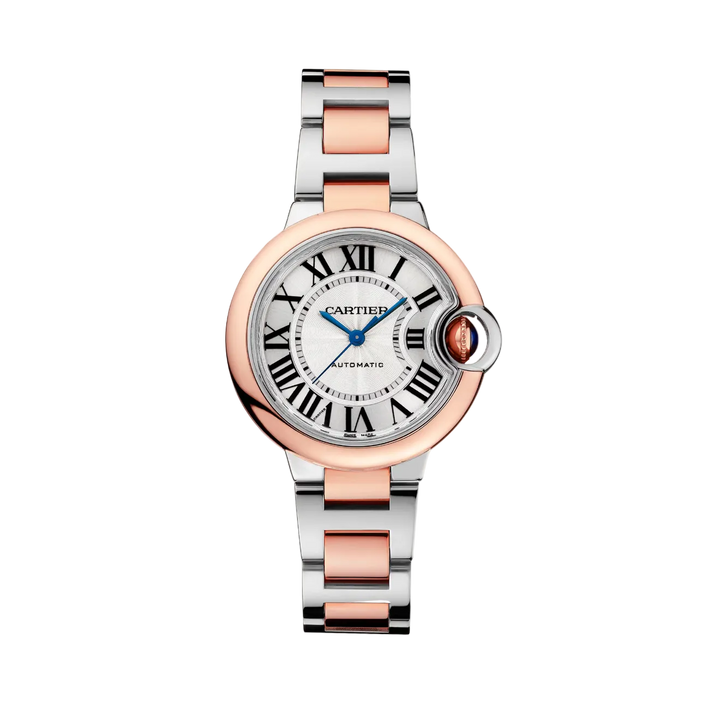 Ballon Bleu Steel and Rose 33mm