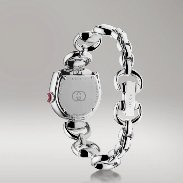 Horsebit Black Dial Watch