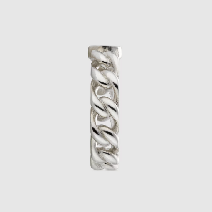 Interlocking Silver 5MM Ring