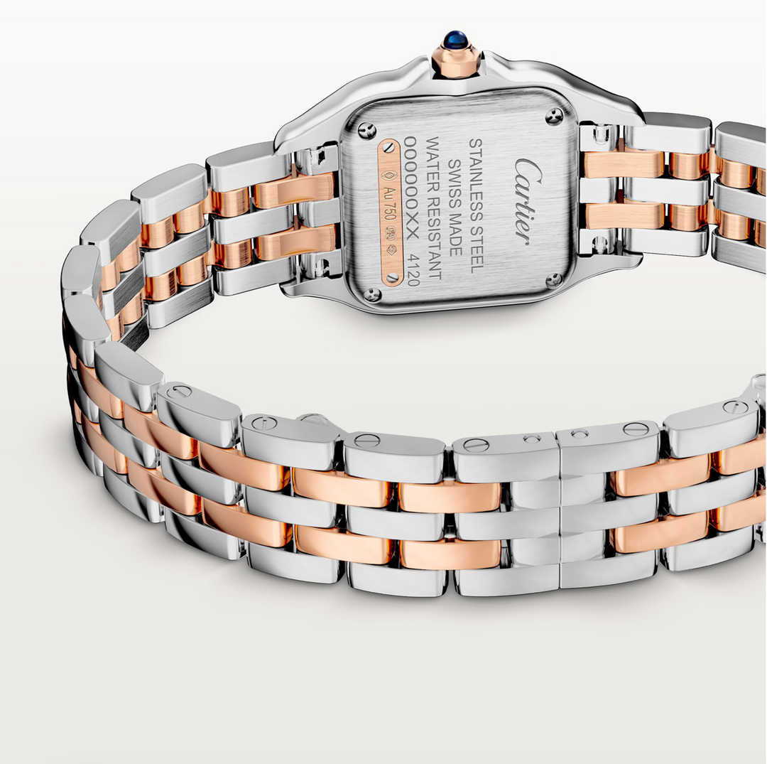 Panthère Steel and Rose Gold Small Model