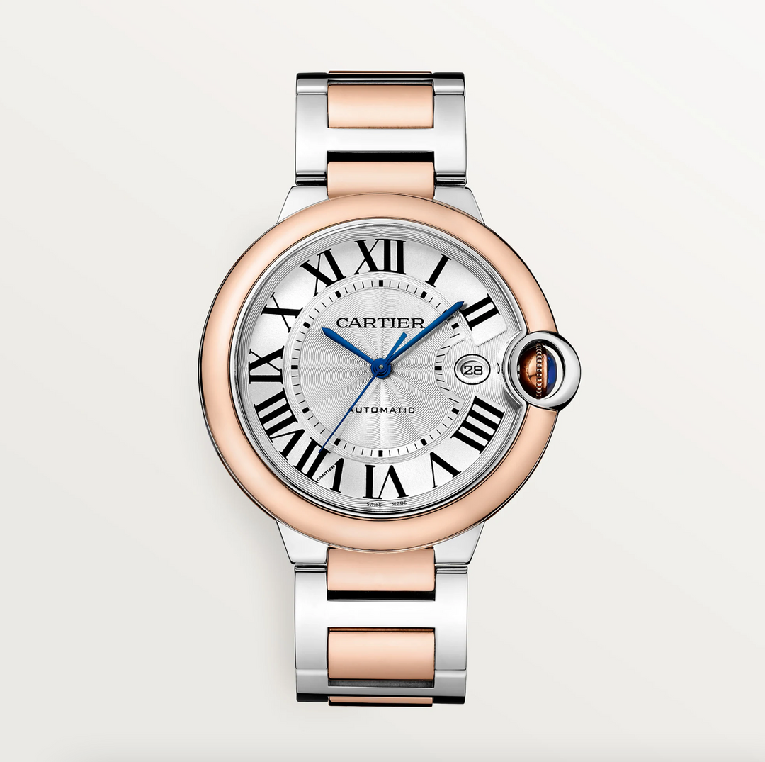 Ballon Bleu Steel and Rose Gold 42MM