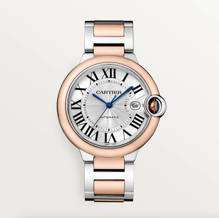 Ballon Bleu Steel and Rose Gold 42MM