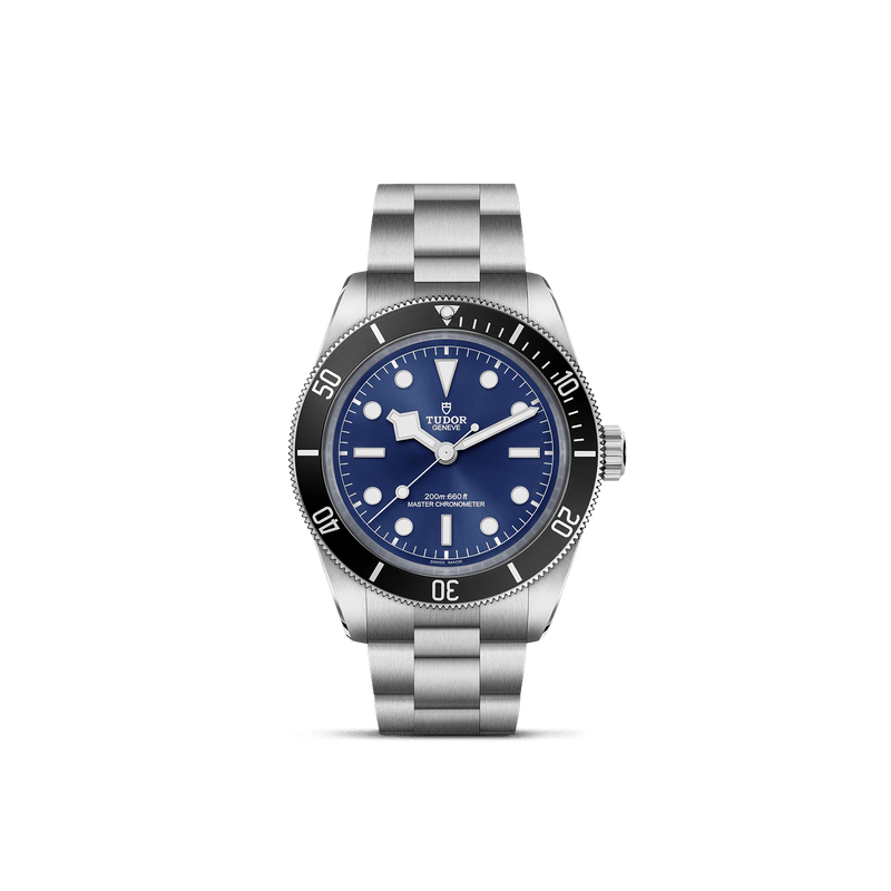 M7943A1A0NU-0001 Black Bay 68 43mm steel case, Blue dial