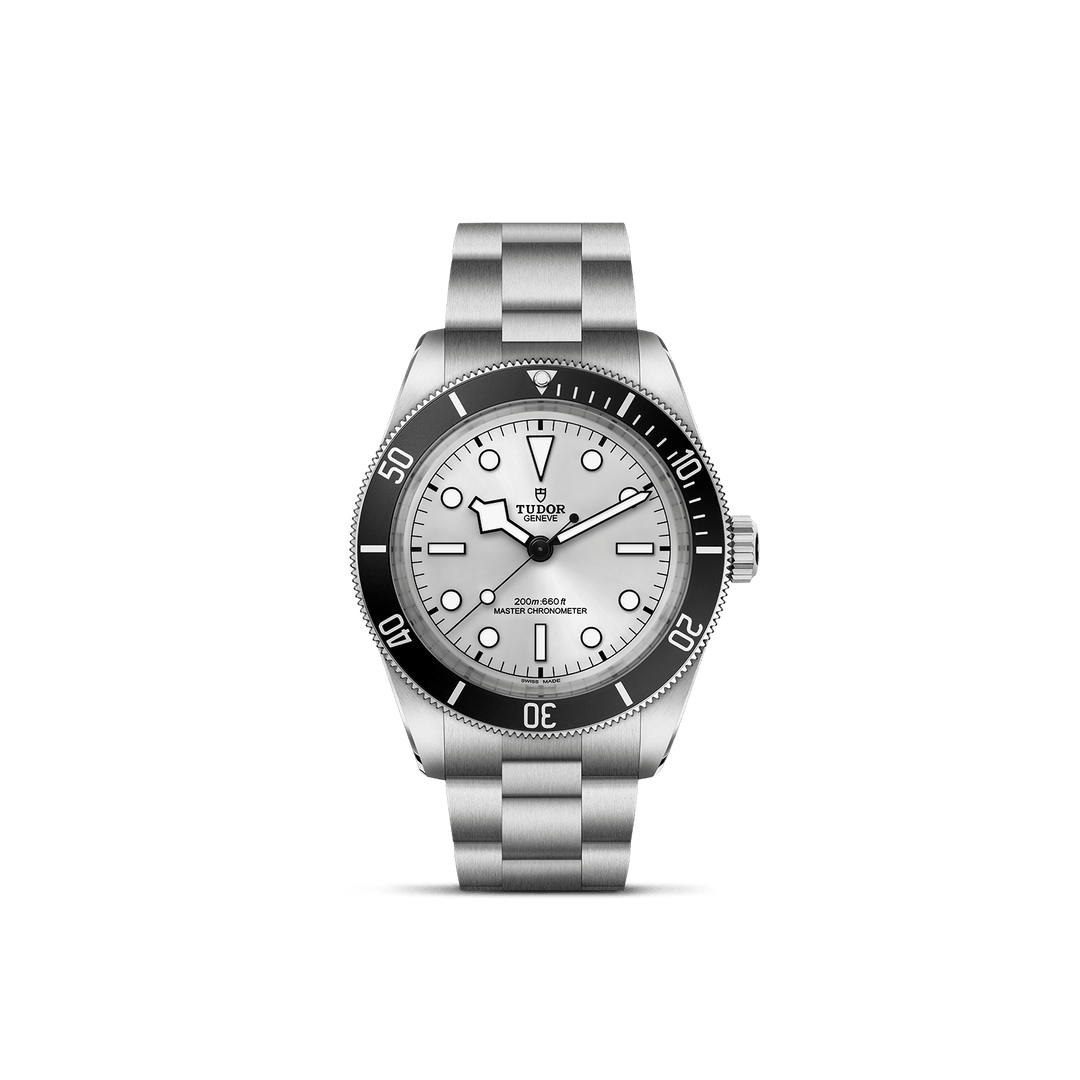 M7943A1A0NU-0002  Black Bay 68 43mm steel case, Silver dial