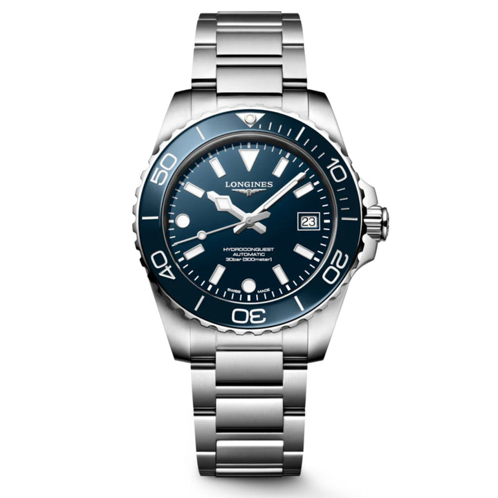 Hydroconquest Blue Dial and Bezel 42MM Watch