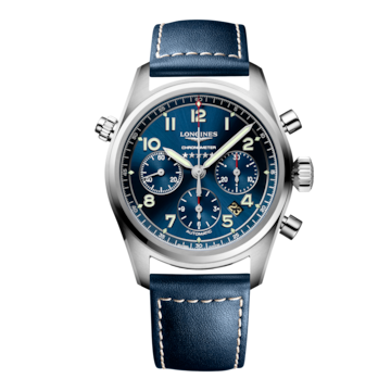 L38204930 | Longines | SPSTD 42MM SS BLUST BLU CHRON AUTO