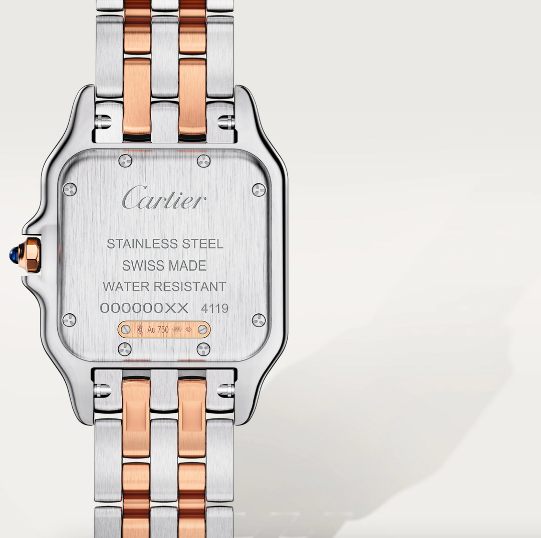 Panthère Steel and Rose Gold Medium Model