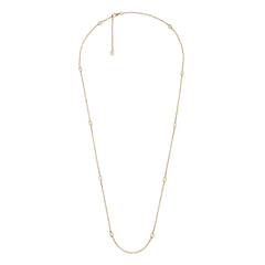 YBB63176100100U|GUCCI |INTERLOCKING G |18K Yellow Gold Necklace Multi GG - 90cm (35.4in)
