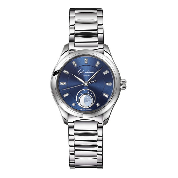 Serenade Luna Watch, Blue Dial 32.50MM