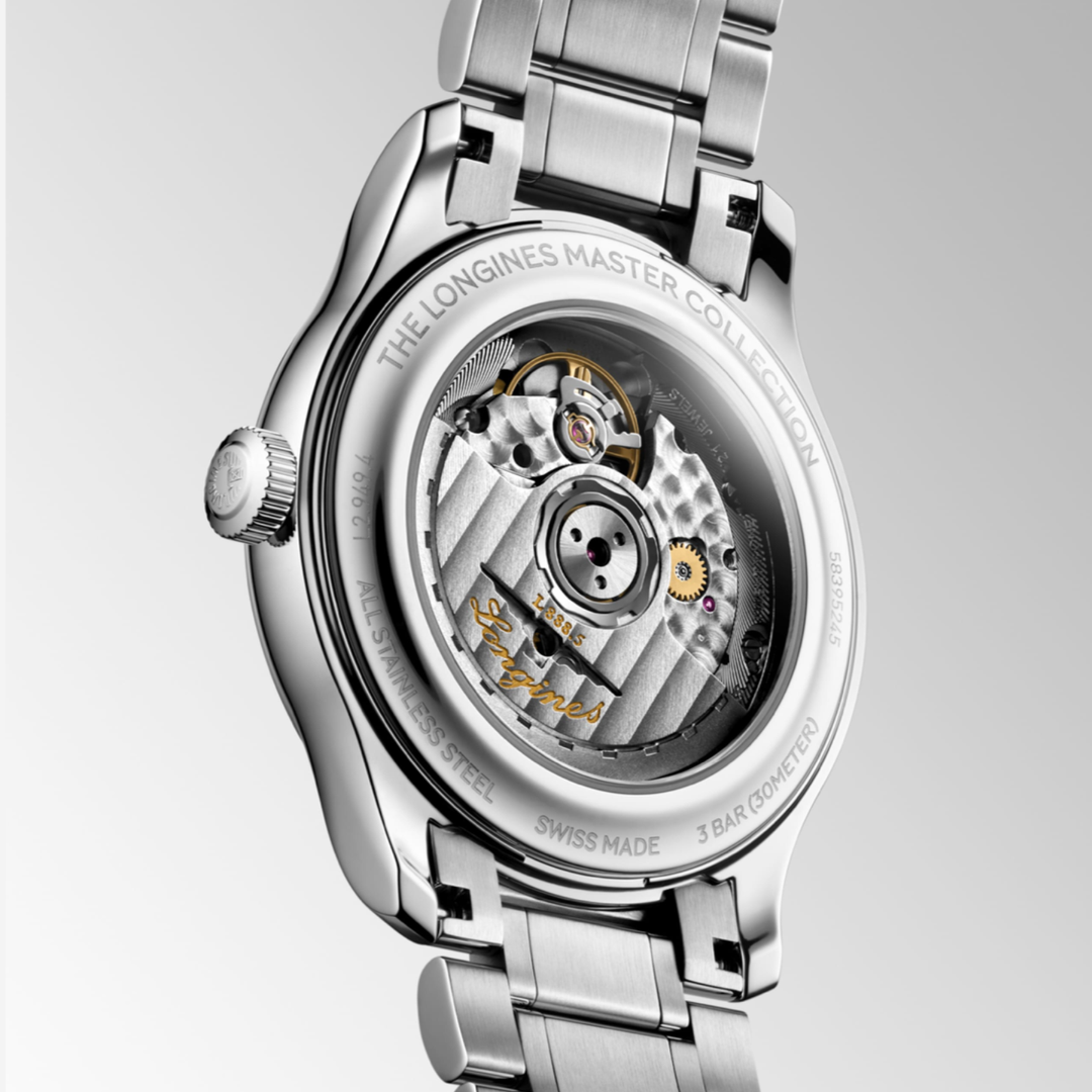 Master Collection Light Blue Dial 39MM Watch