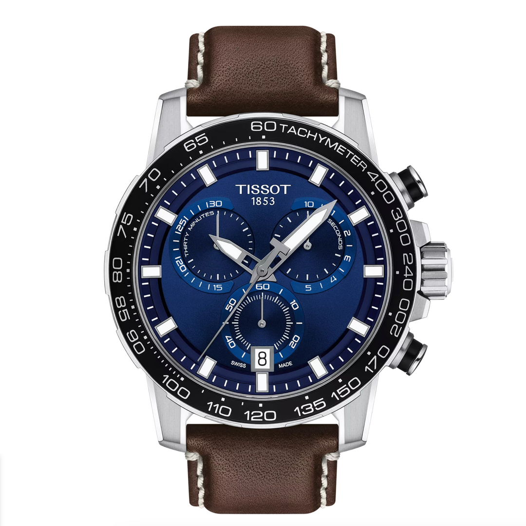 Supersport Chronograph blue Dial 45.5MM Watch