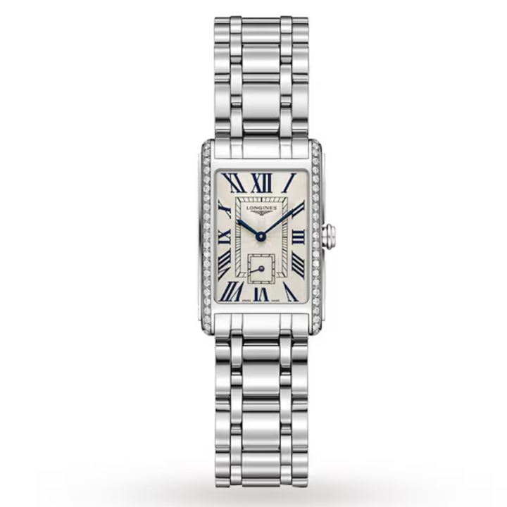 Dolcevita Stainless Steel with Diamonds 20x32MM Watch