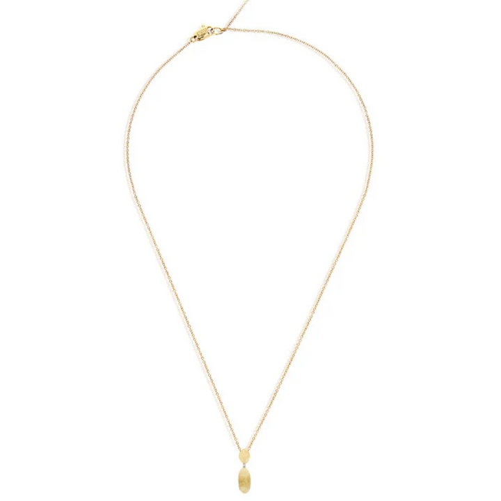 Elite Gold Pendant with Diamond Accent