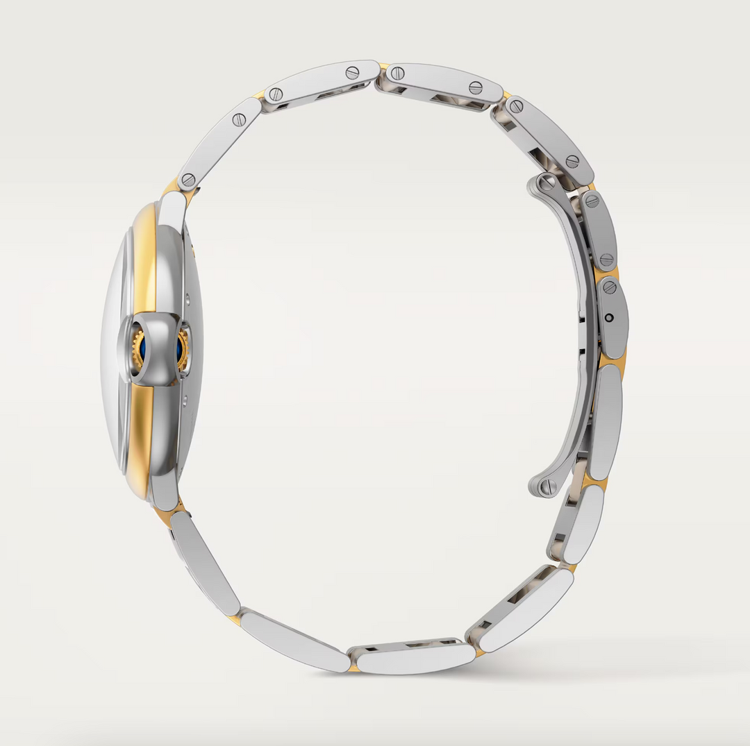 Ballon Bleu Steel and Yellow Gold 36MM