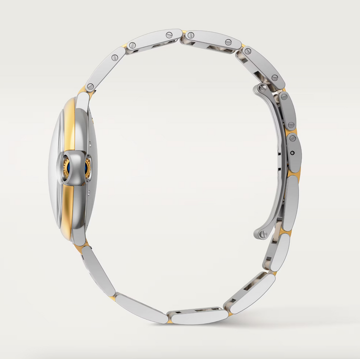 Ballon Bleu Steel and Yellow Gold 36MM
