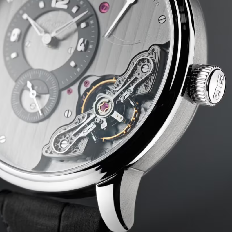 PanoInverse Watch, Black Dial 42MM