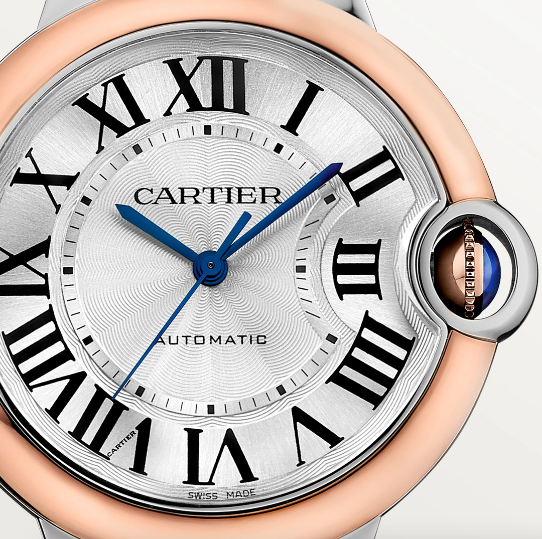 Ballon Bleu Steel and Rose Gold 36MM