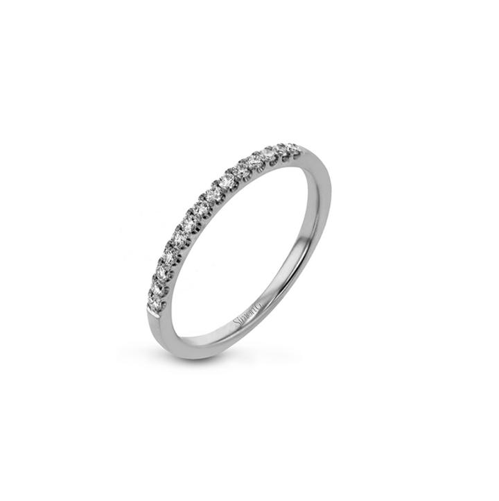 .37D Emerald Cut Diamond Ring with Diamond Band