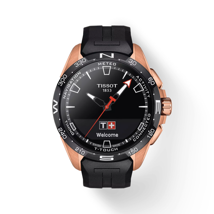 T-Touch Connect Solar 47MM Rose Gold Watch