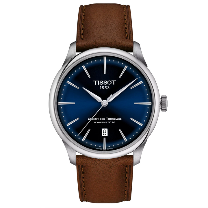 Chemin Des Tourelles Powermatic 80 Blue Dial 39MM Watch