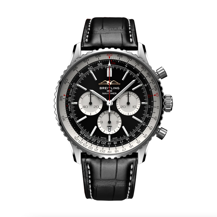 Navitimer B01 Chronograph Black Dial 46MM Watch