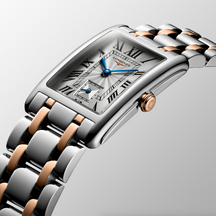 DolceVita Stainless Steel with 18K Pink Gold 23x37MM Watch
